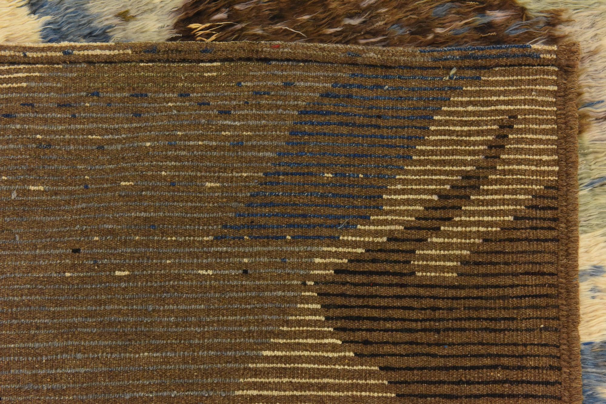 6' 7 x 9' 4 Hand Knotted Darya Wool Rug