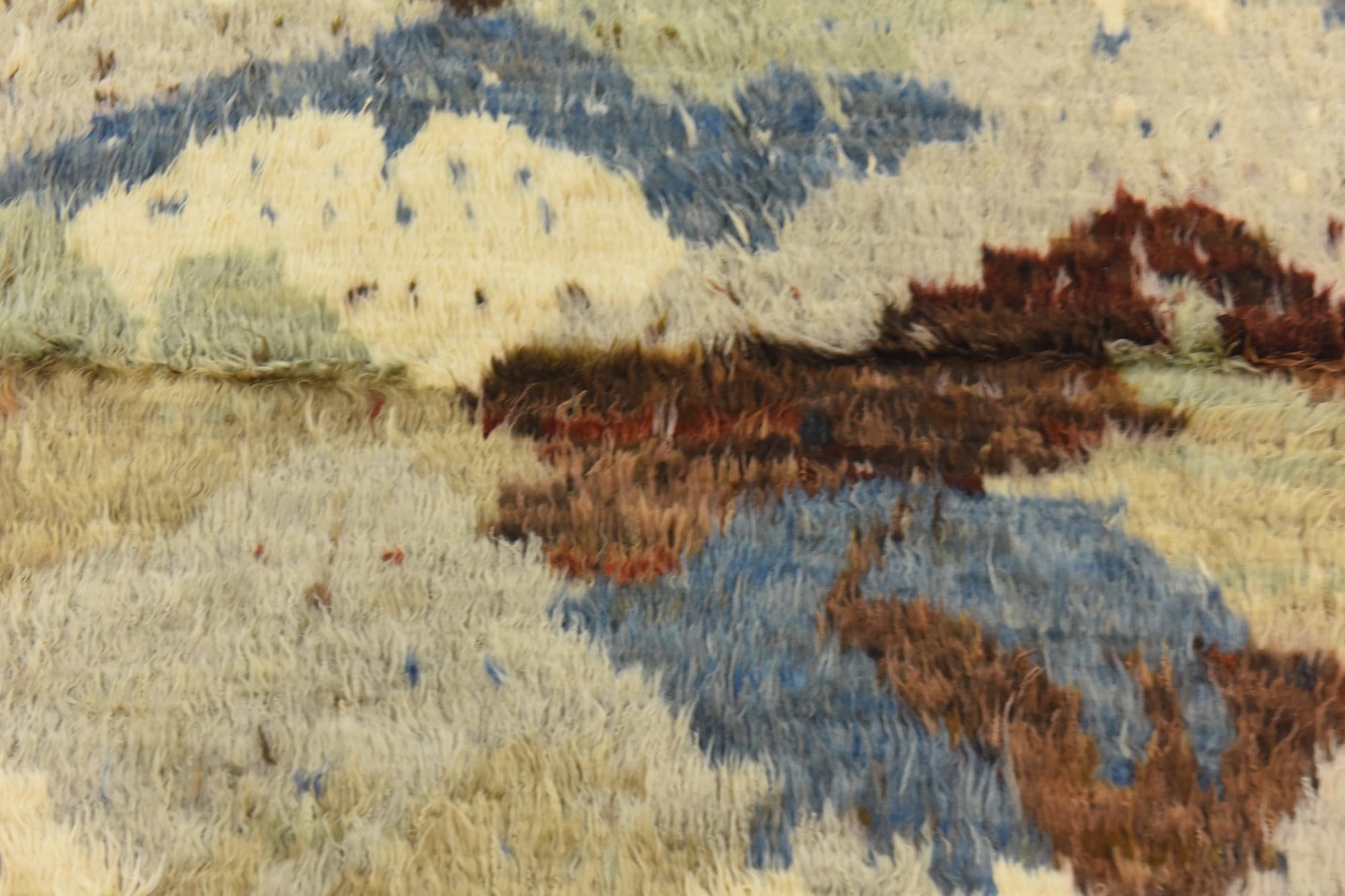 6' 7 x 9' 4 Hand Knotted Darya Wool Rug