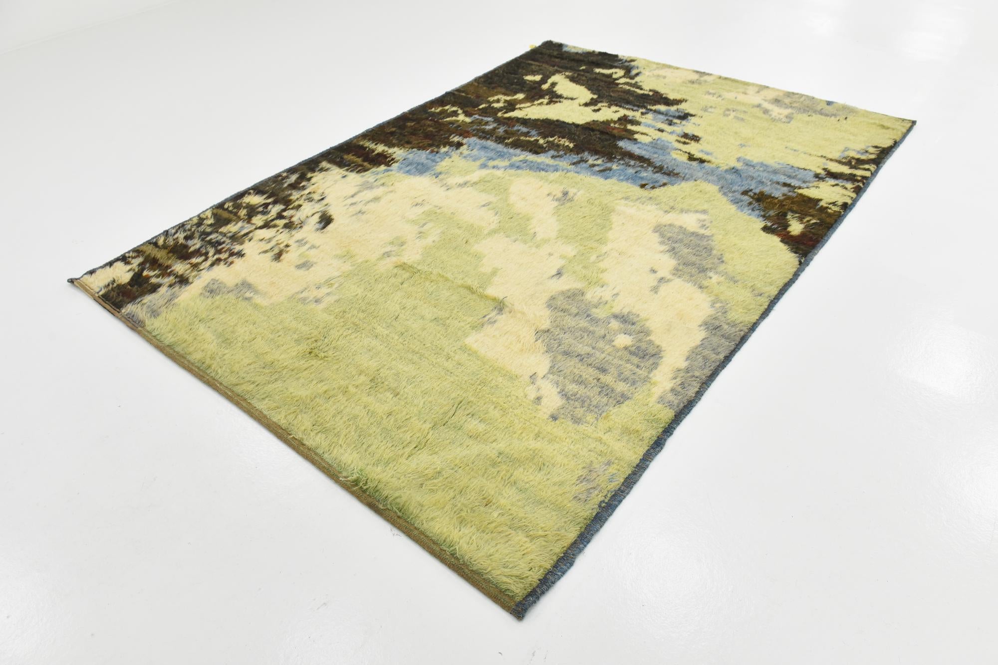 6' 2 x 9' 1 Hand Knotted Darya Wool Rug