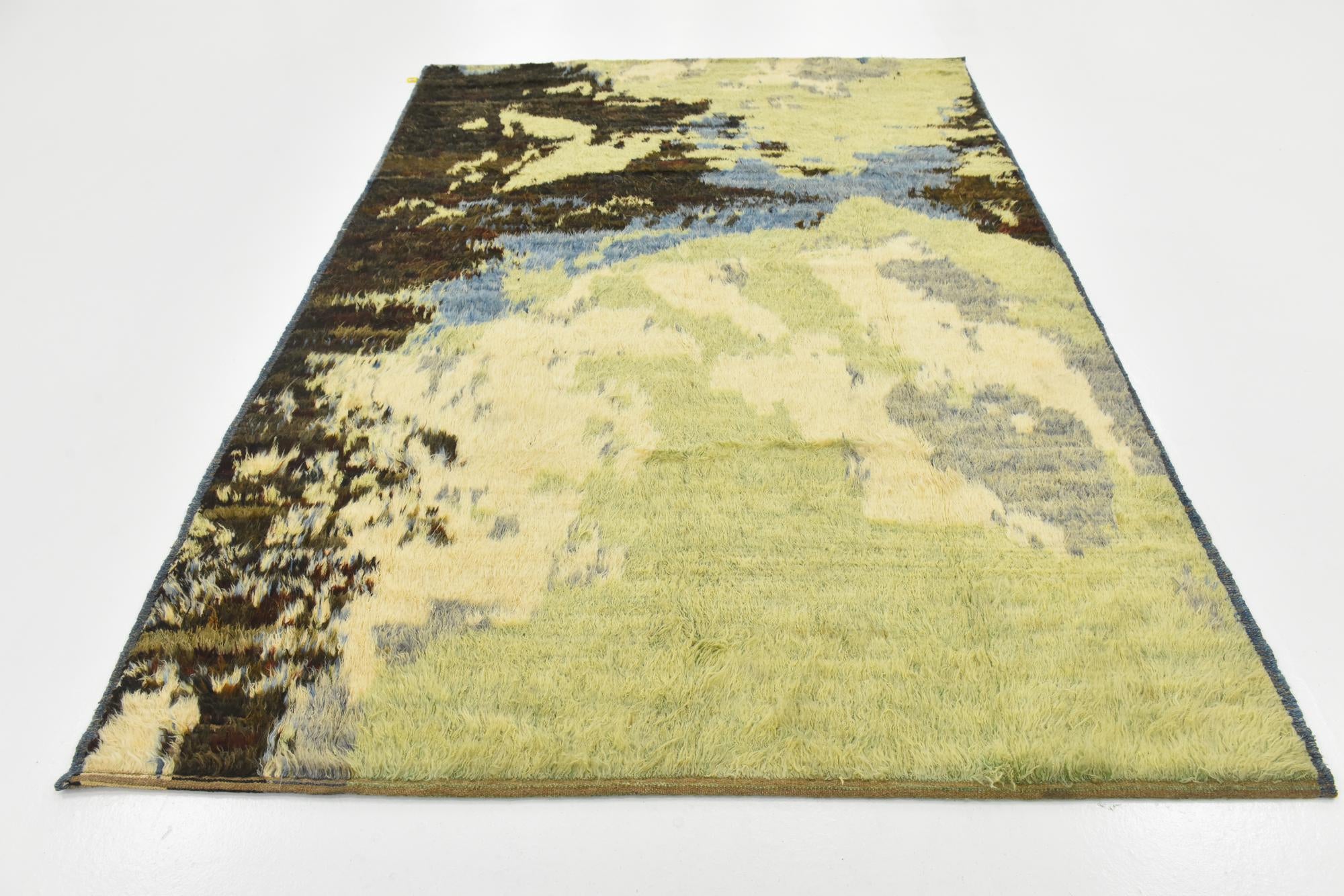 6' 2 x 9' 1 Hand Knotted Darya Wool Rug