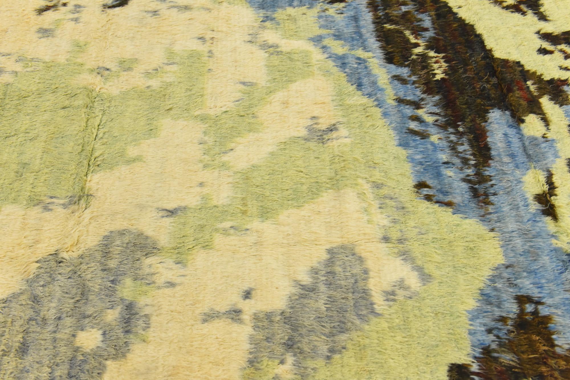 6' 2 x 9' 1 Hand Knotted Darya Wool Rug