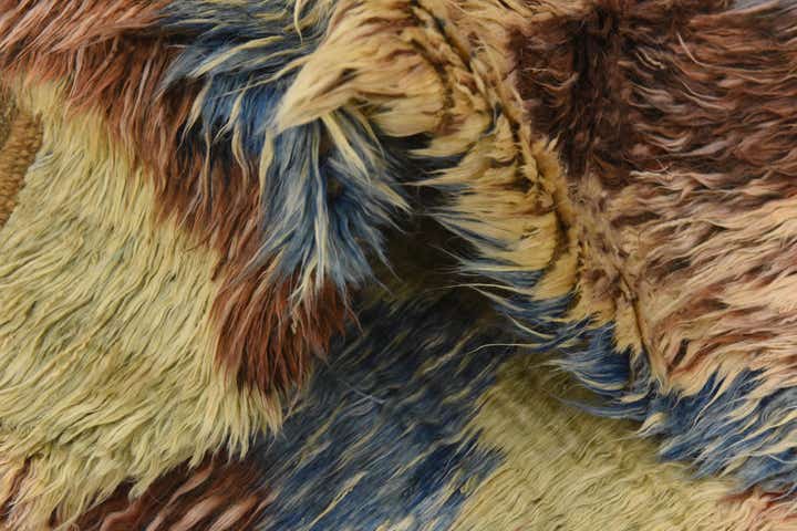 6' 7 x 8' 10 Hand Knotted Darya Wool Rug