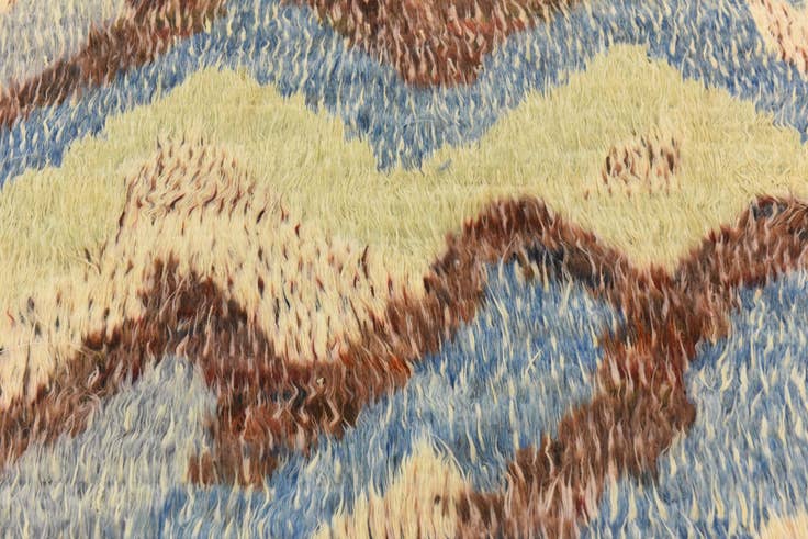 Detail image of 6' 7 x 8' 10 Hand Knotted Darya Wool Rug