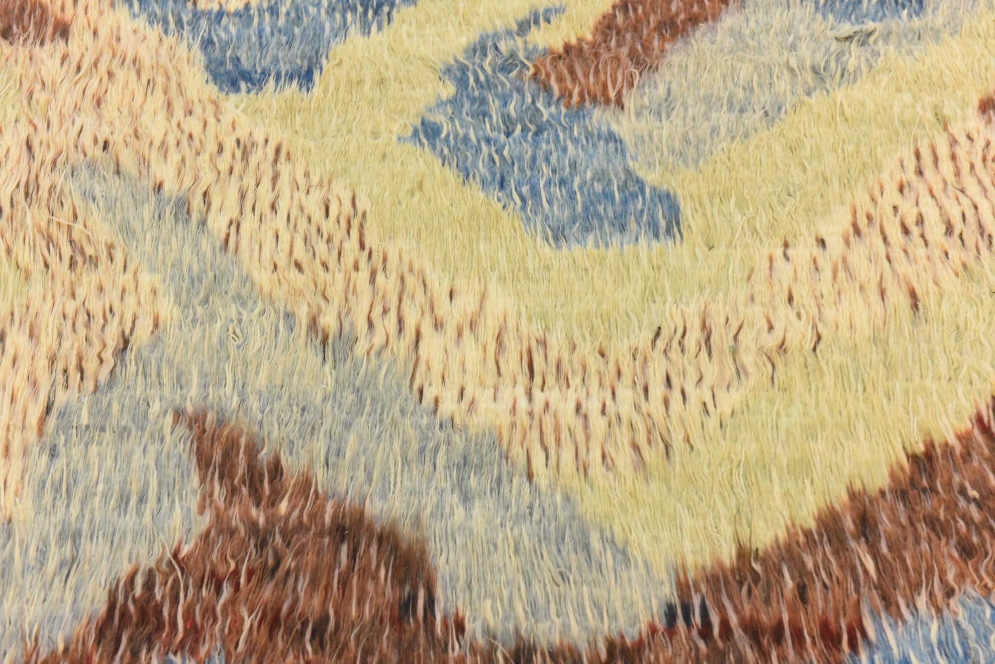6' 7 x 8' 10 Hand Knotted Darya Wool Rug