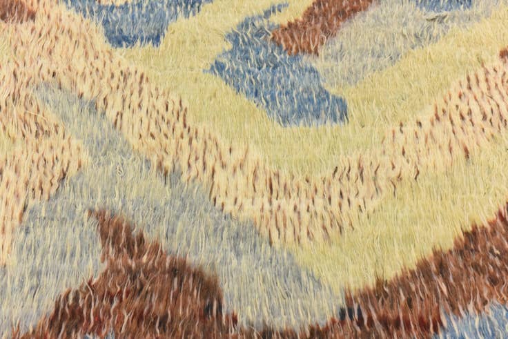 Detail image of 6' 7 x 8' 10 Hand Knotted Darya Wool Rug