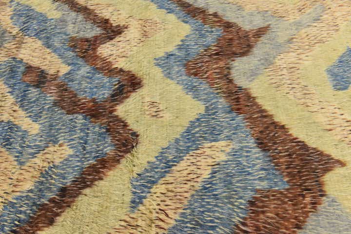 6' 7 x 8' 10 Hand Knotted Darya Wool Rug