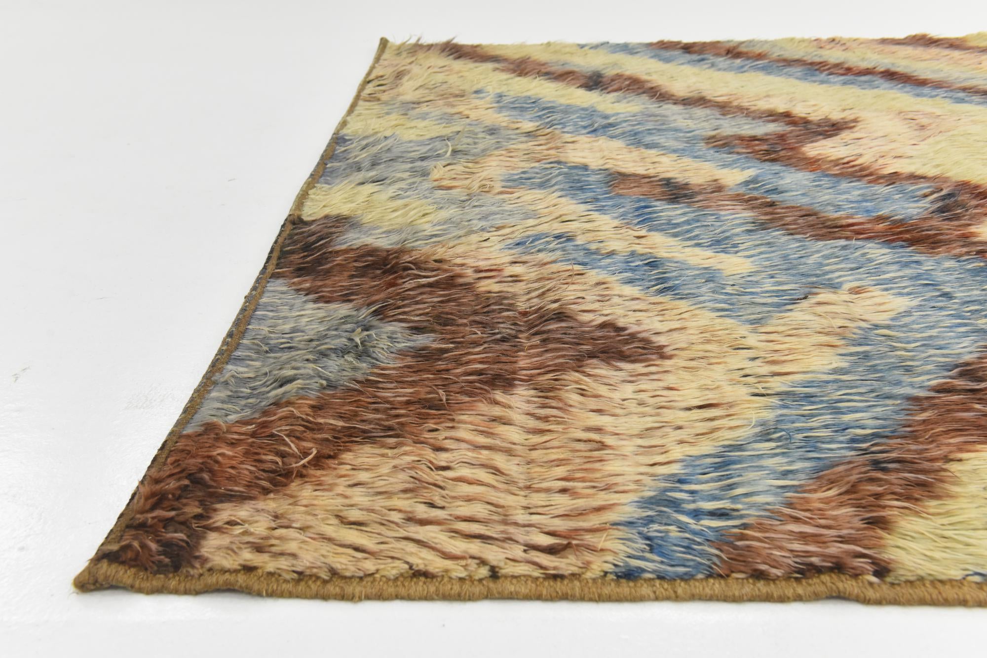 6' 7 x 8' 10 Hand Knotted Darya Wool Rug