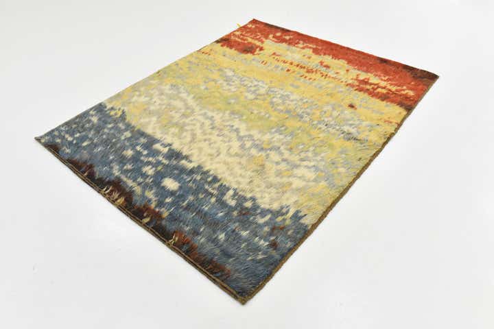 5' x 6' 4 Hand Knotted Darya Wool Rug