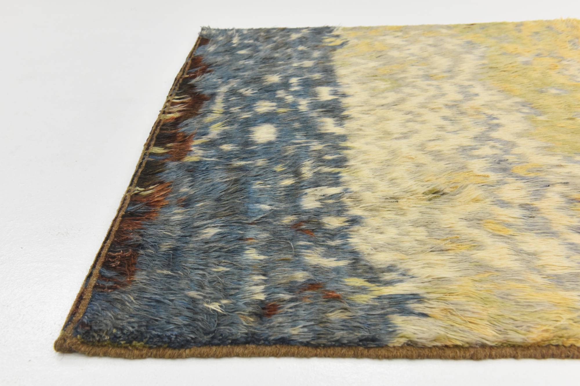 5' x 6' 4 Hand Knotted Darya Wool Rug