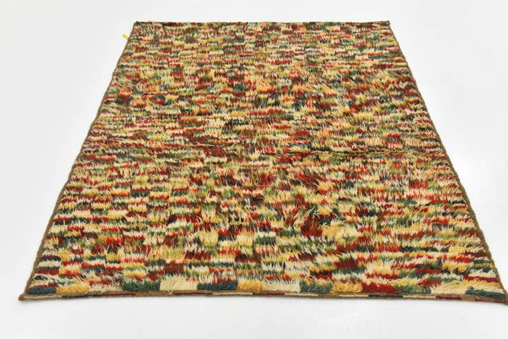 Detail image of 5' x 6' Hand Knotted Darya Wool Rug