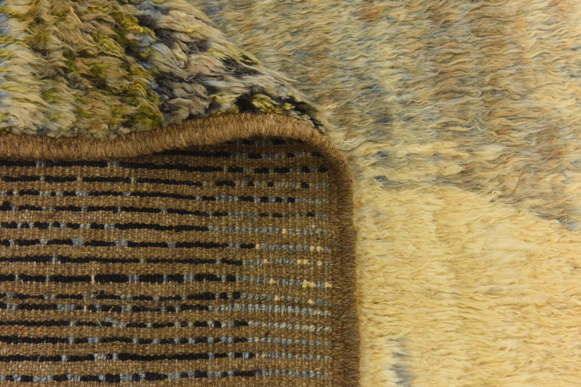 6' 5 x 9' 10 Hand Knotted Darya Wool Rug
