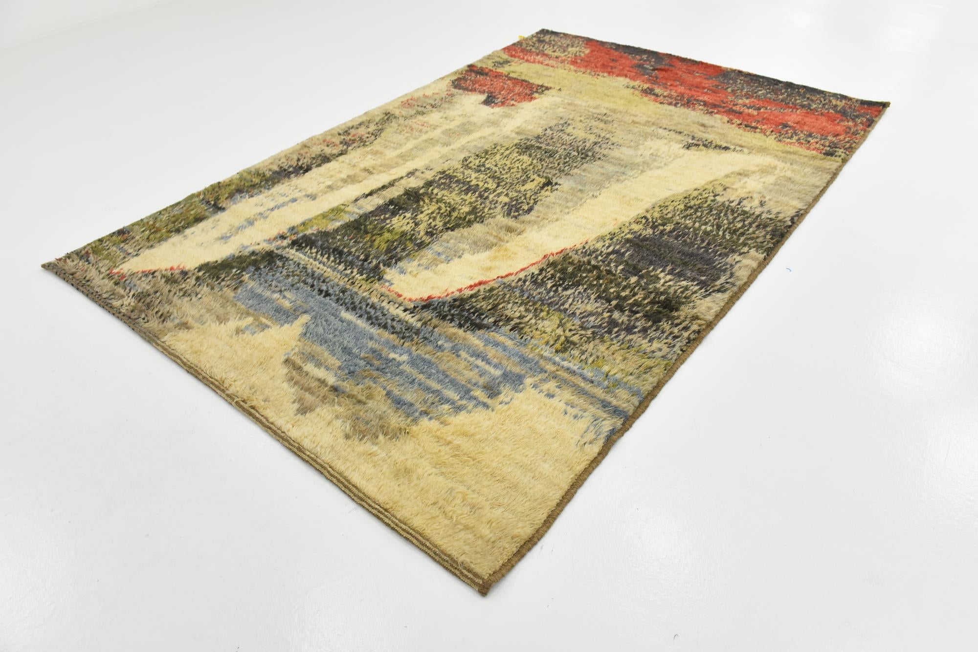 6' 5 x 9' 10 Hand Knotted Darya Wool Rug