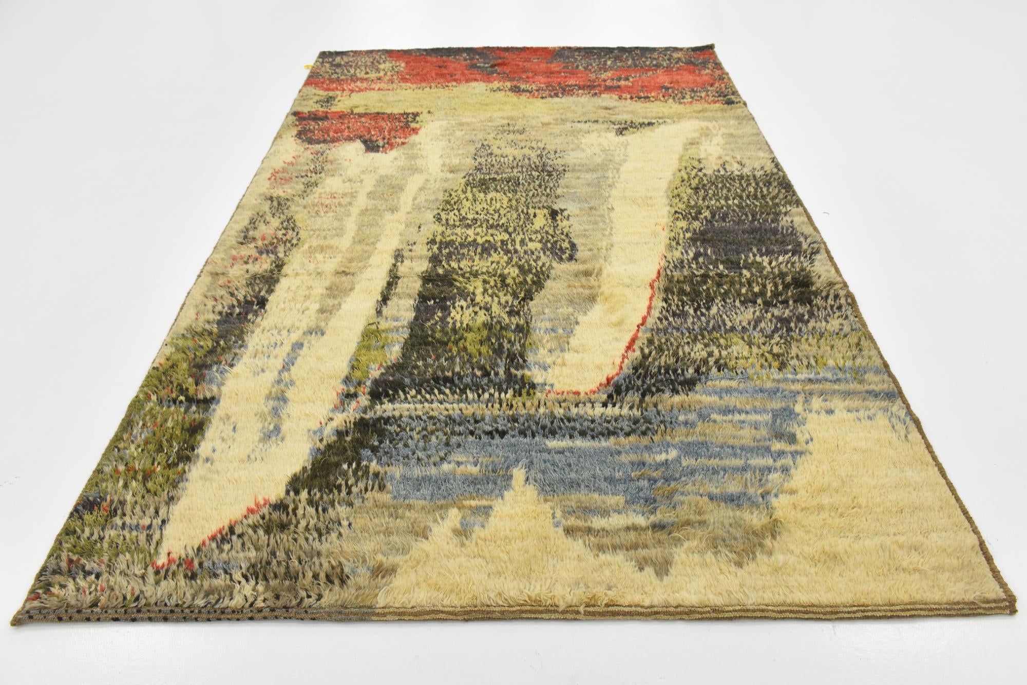6' 5 x 9' 10 Hand Knotted Darya Wool Rug