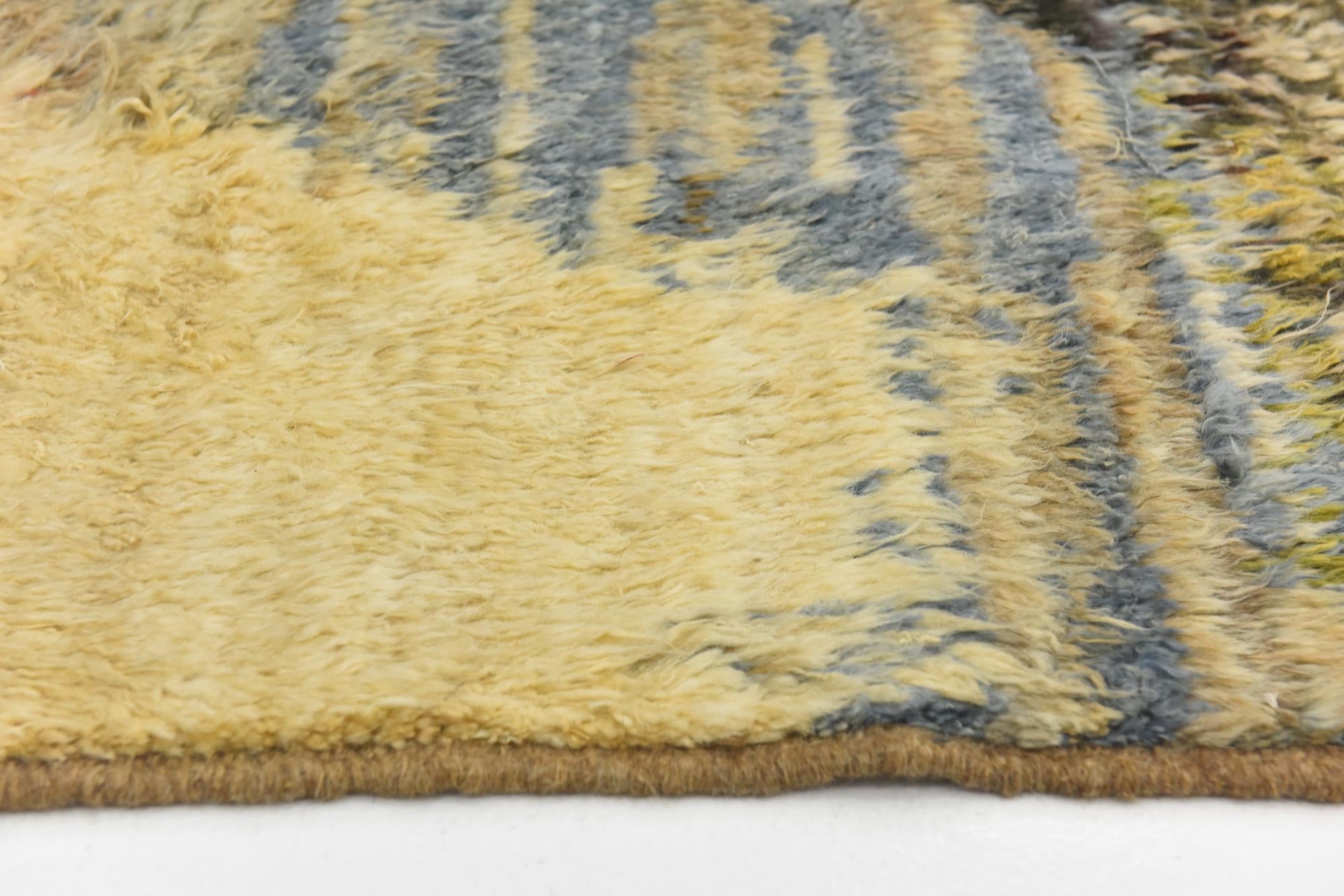 6' 5 x 9' 10 Hand Knotted Darya Wool Rug
