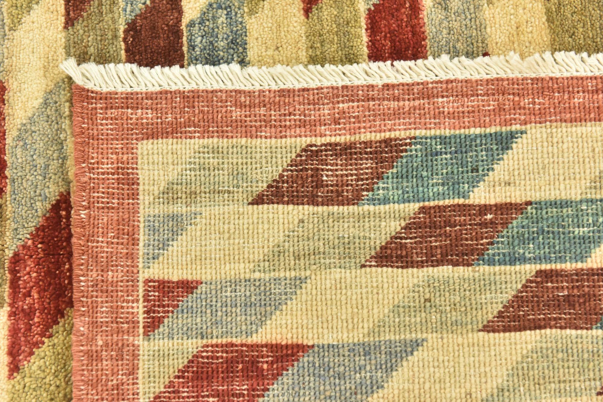4' 2 x 5' 9 Hand Knotted Darya Oriental Rug