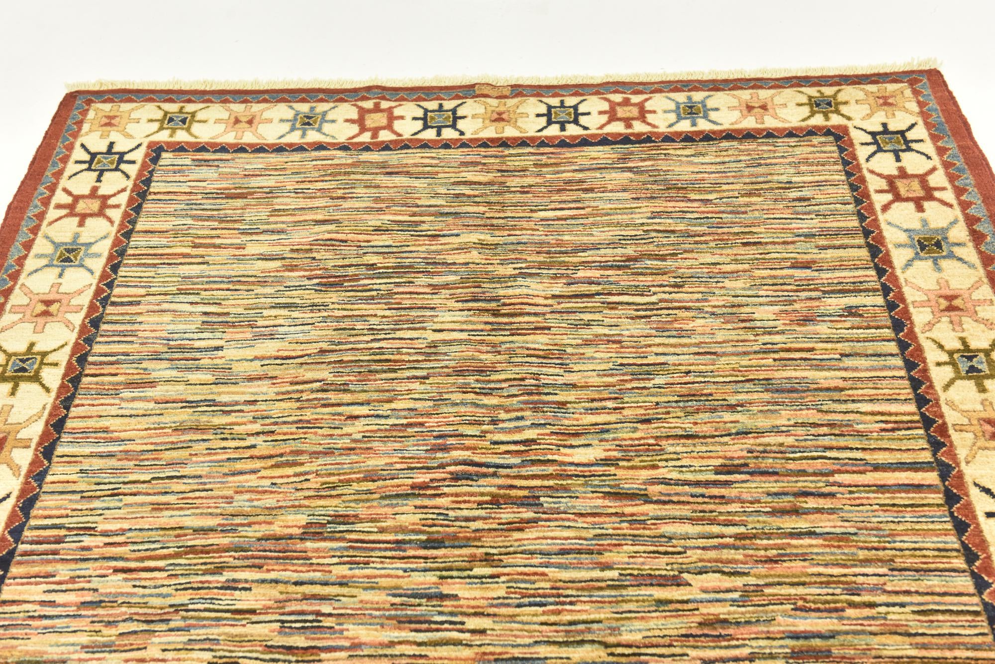 5' 1 x 6' 5 Hand Knotted Darya Oriental Rug