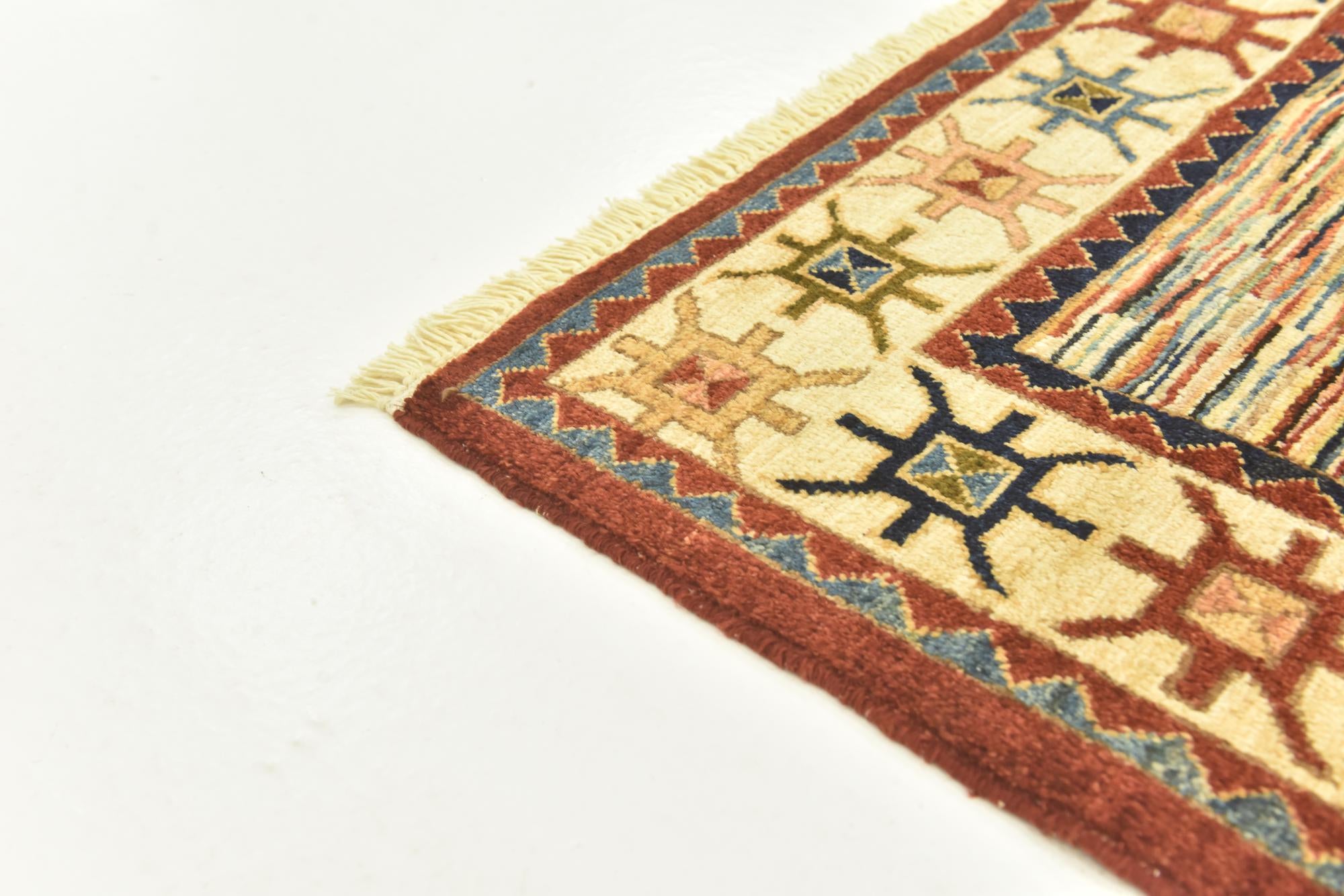 5' 1 x 6' 5 Hand Knotted Darya Oriental Rug
