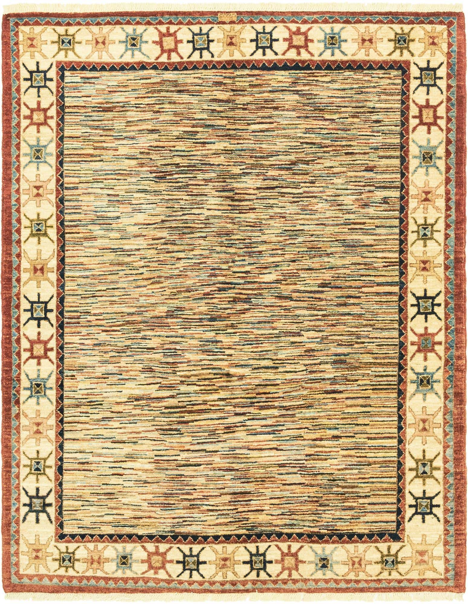 5' 1 x 6' 5 Hand Knotted Darya Oriental Rug