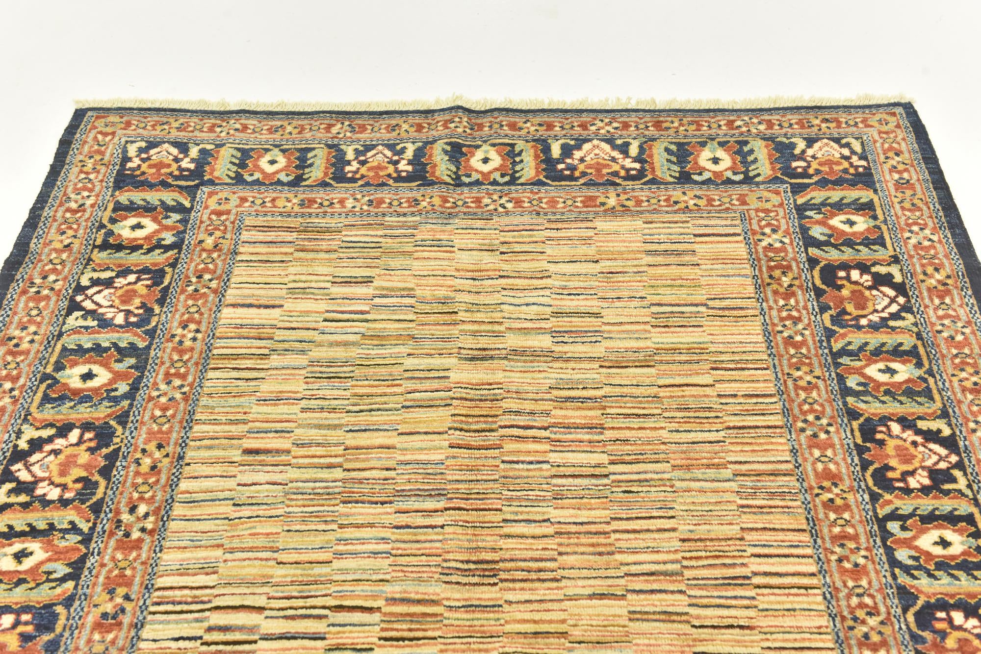 4' 9 x 6' 2 Hand Knotted Darya Oriental Rug