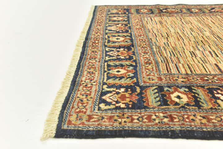 4' 9 x 6' 2 Hand Knotted Darya Oriental Rug