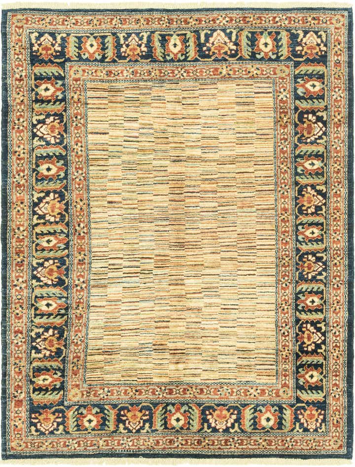 4' 9 x 6' 2 Hand Knotted Darya Oriental Rug