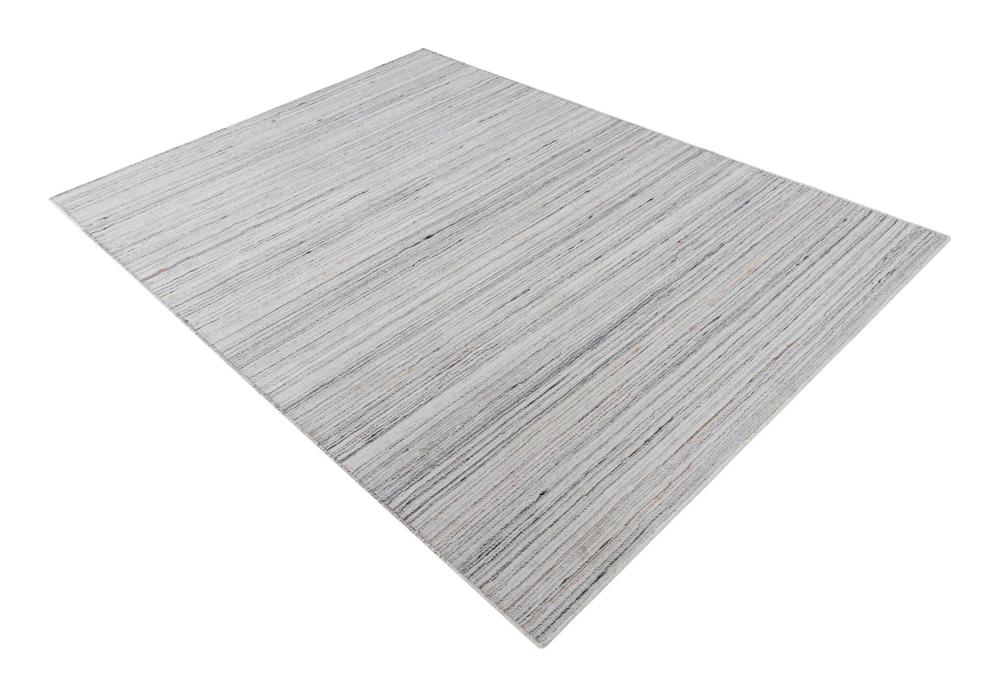 5' 10 x 8' 1 Hand Knotted Darya Wool Rug