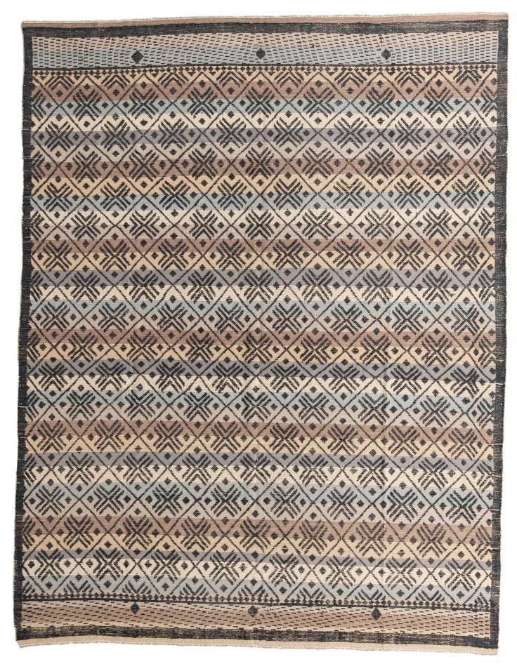 Detail image of 10' x 14' 5 Hand Knotted Darya Wool Rug