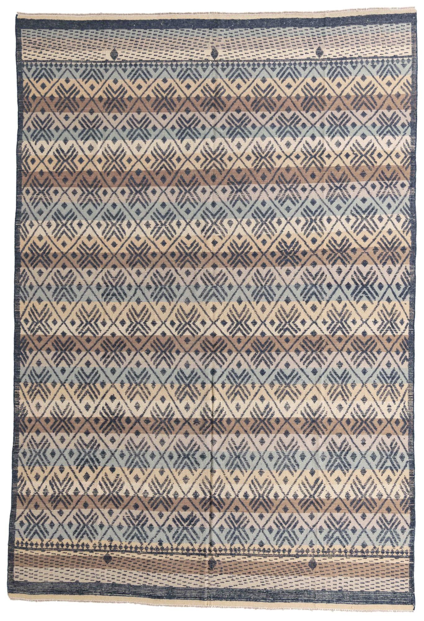 9' 9 x 14' 4 Hand Knotted Darya Wool Rug