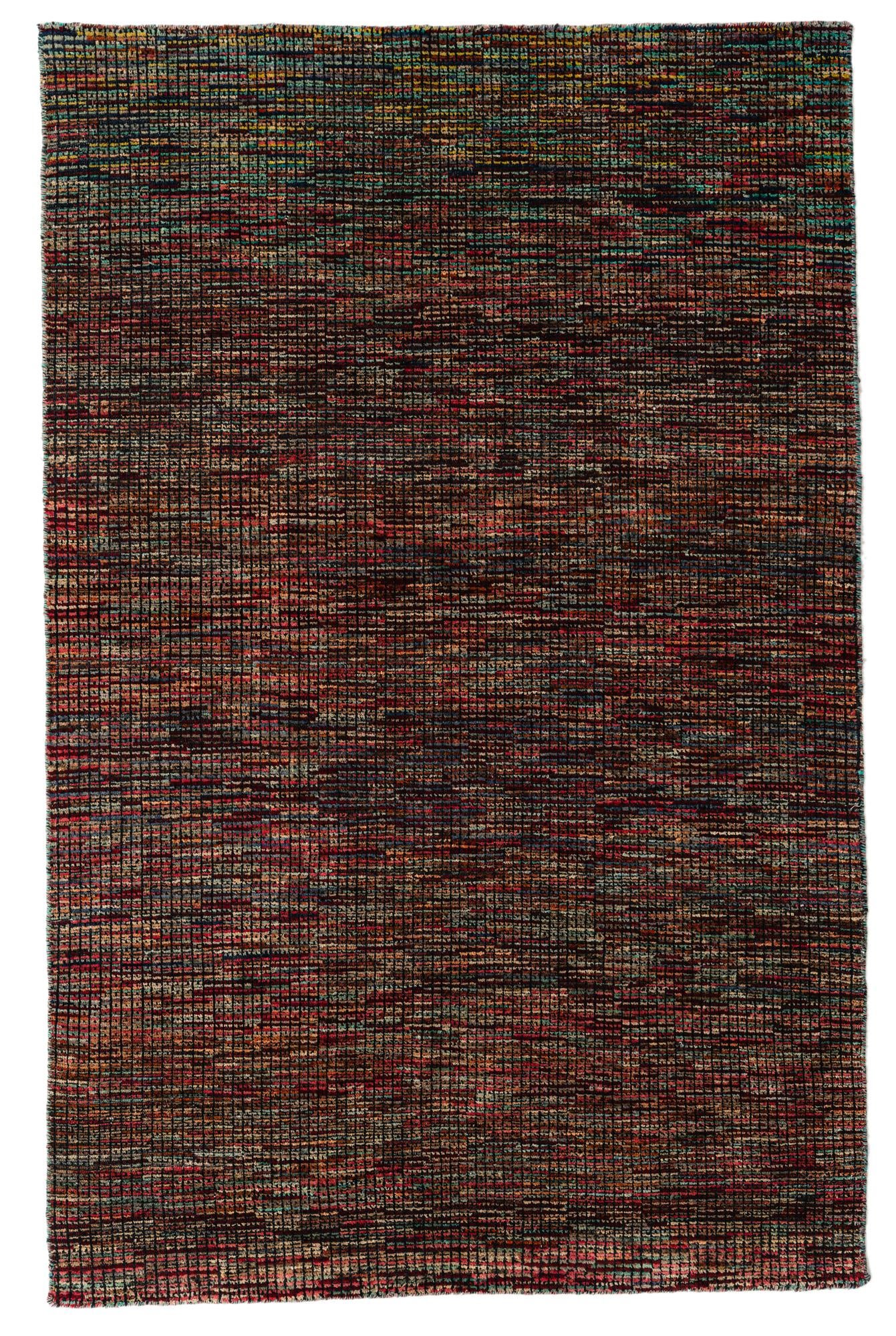 5' 3 x 8' 2 Hand Knotted Darya Wool Rug