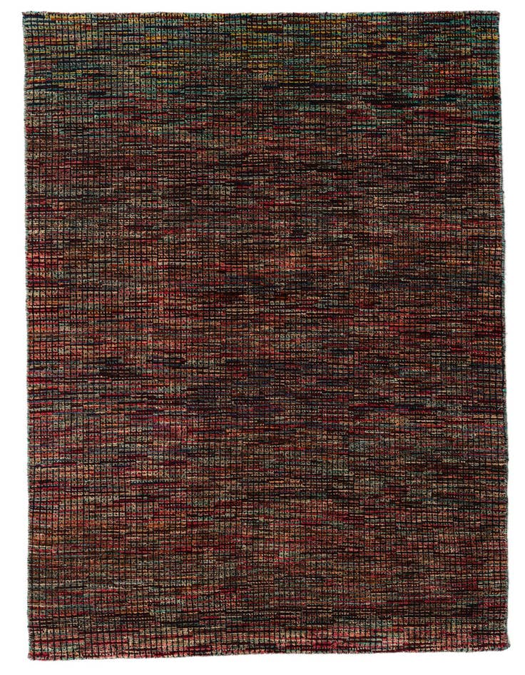Detail image of 5' 3 x 8' 2 Hand Knotted Darya Wool Rug