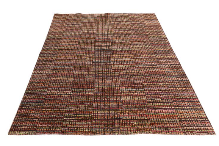 Detail image of 5' 7 x 7' 10 Hand Knotted Darya Wool Rug