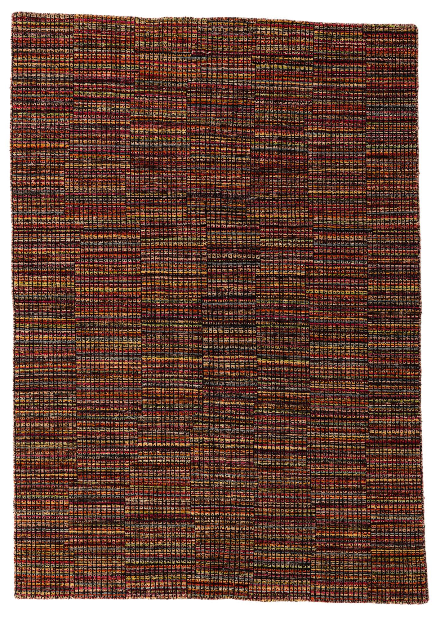 5' 7 x 7' 10 Hand Knotted Darya Wool Rug