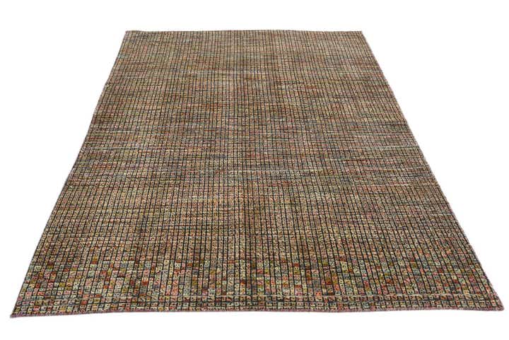 5' 5 x 7' 10 Hand Knotted Darya Wool Rug