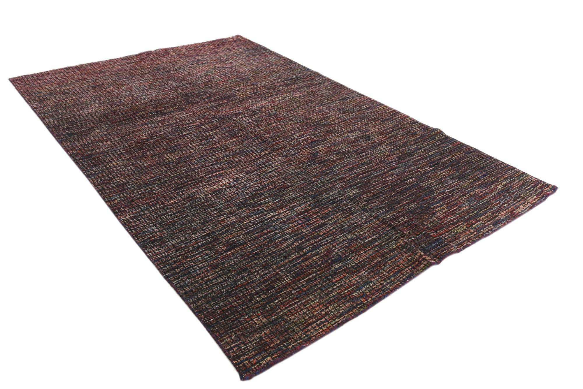 6' 6 x 10' 3 Hand Knotted Darya Wool Rug