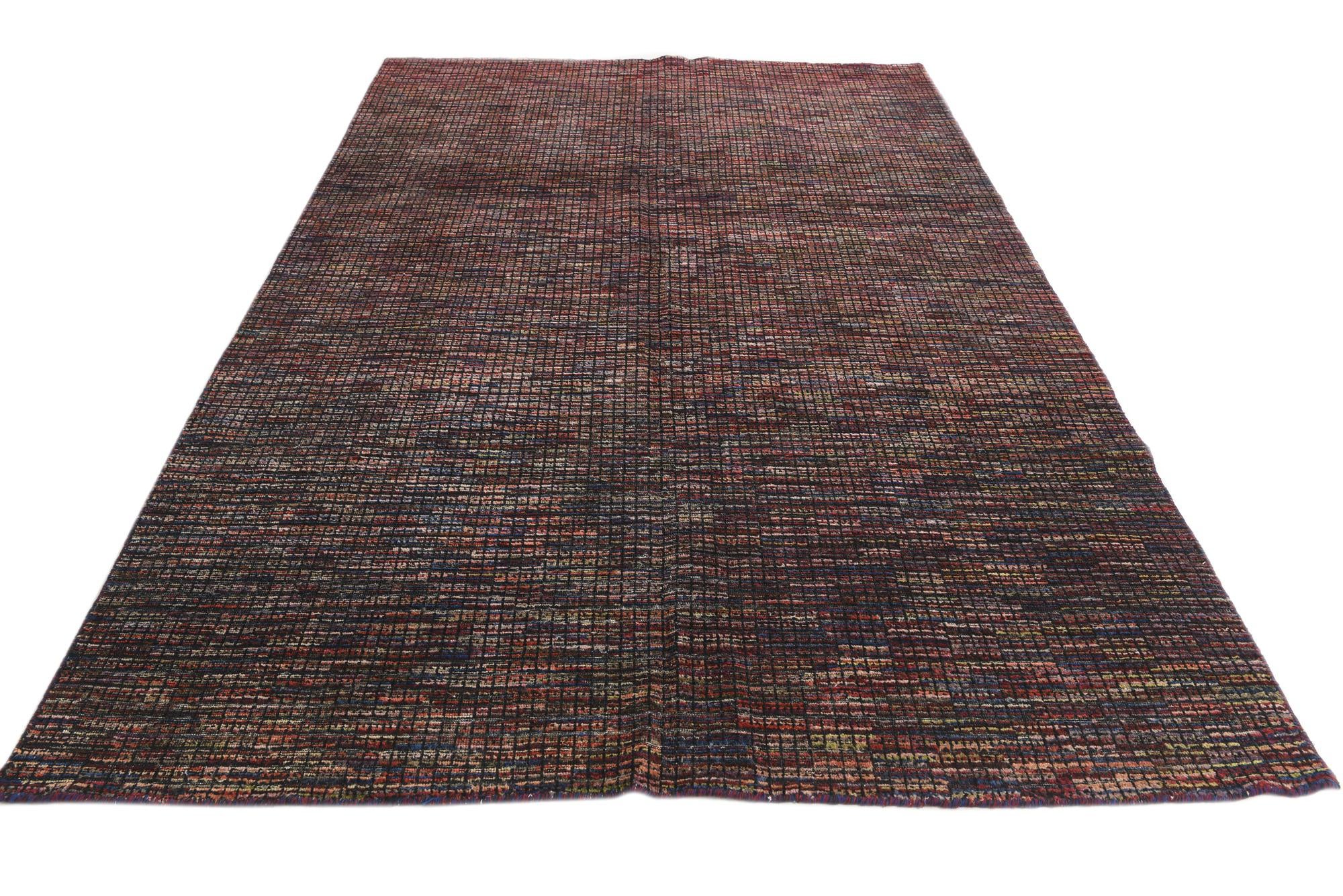 6' 6 x 10' 3 Hand Knotted Darya Wool Rug