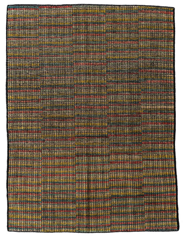 Detail image of 5' 4 x 8' Hand Knotted Darya Wool Rug