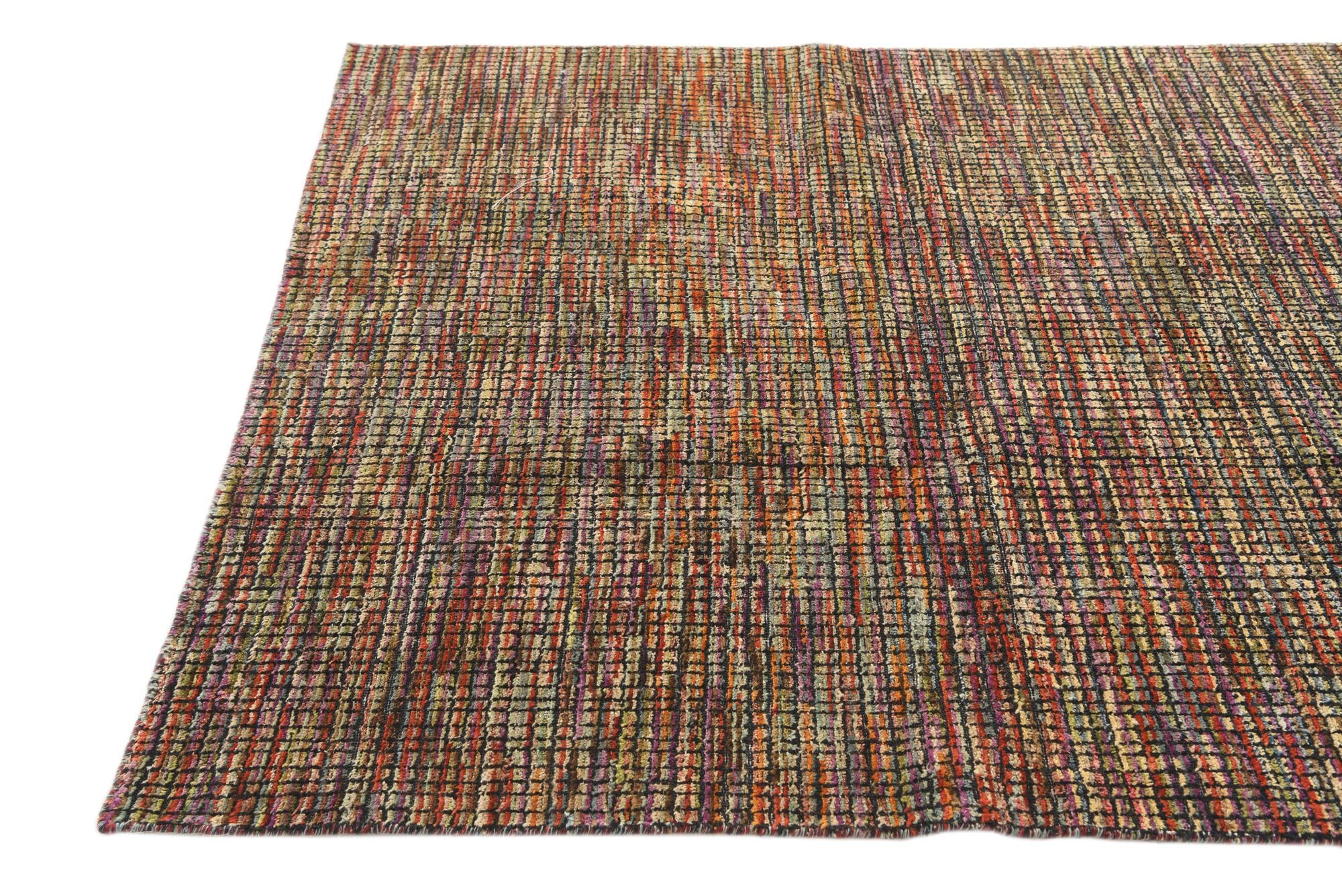 5' 4 x 8' 7 Hand Knotted Darya Wool Rug