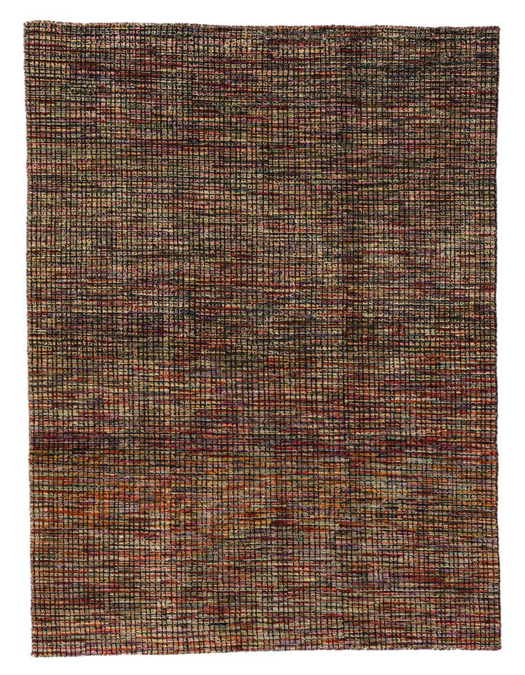 Detail image of 5' 4 x 8' 7 Hand Knotted Darya Wool Rug