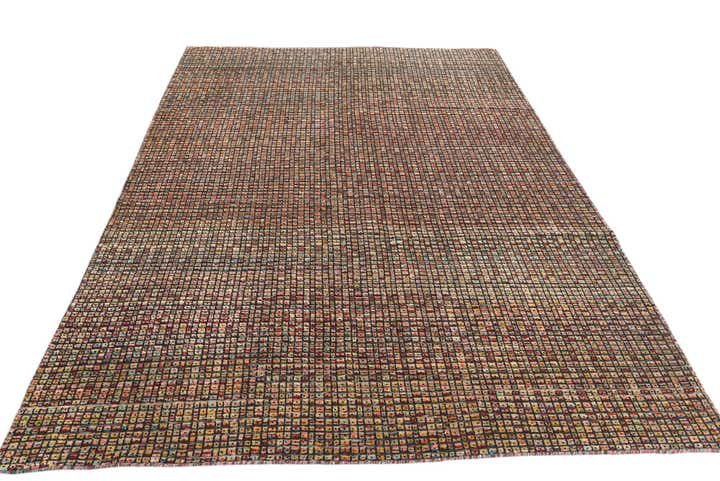 6' 5 x 9' 9 Hand Knotted Darya Wool Rug