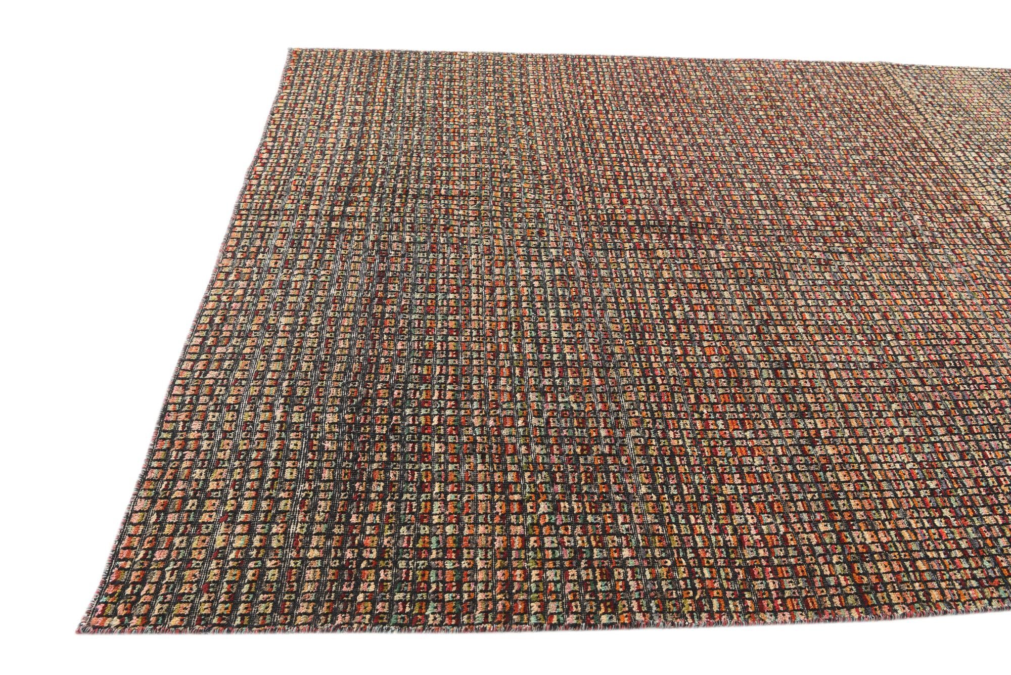 6' 5 x 9' 9 Hand Knotted Darya Wool Rug