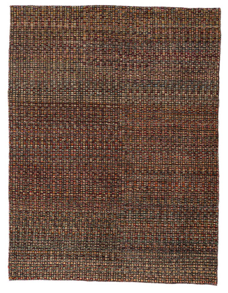 Detail image of 6' 5 x 9' 9 Hand Knotted Darya Wool Rug