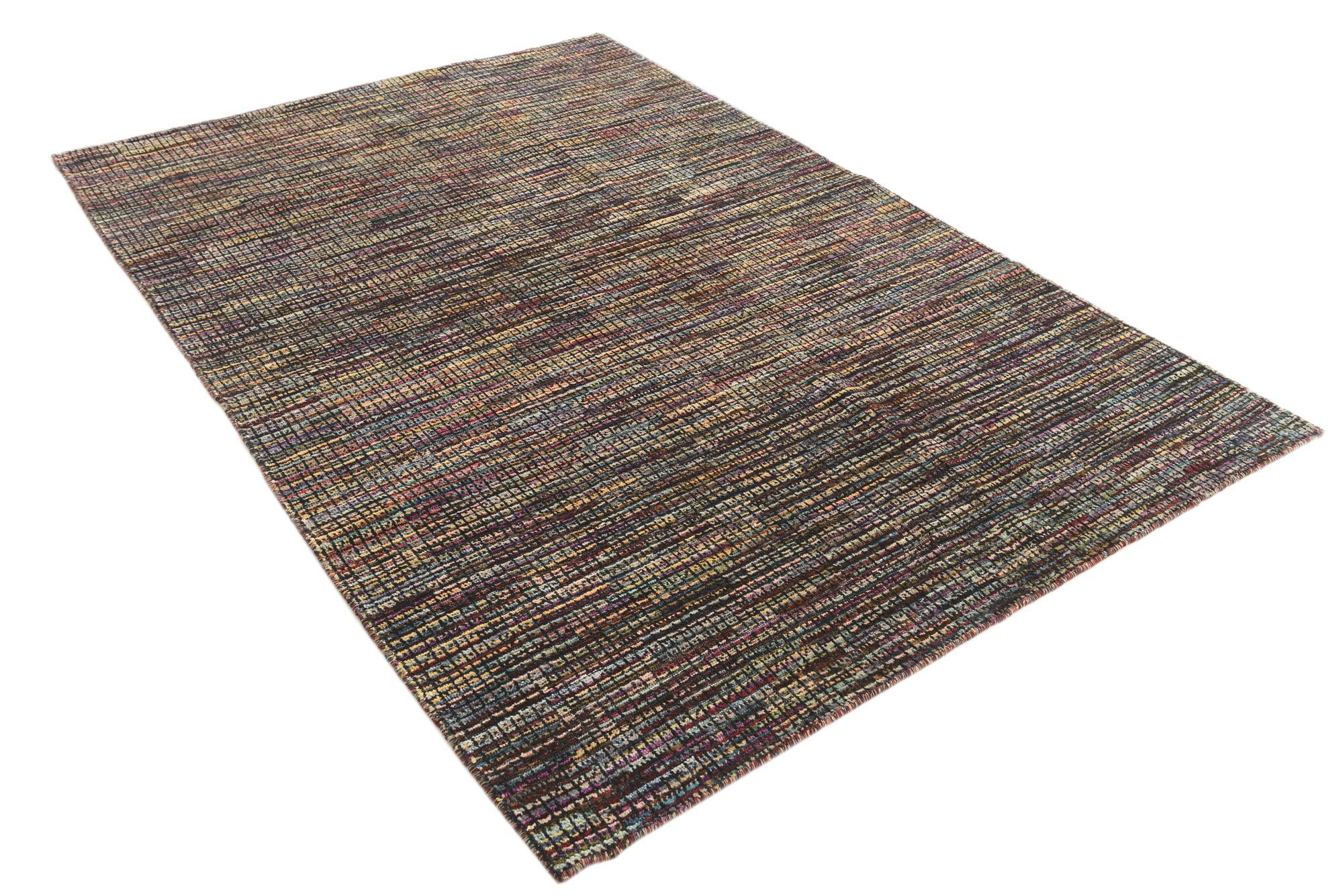 5' 5 x 8' Hand Knotted Darya Wool Rug