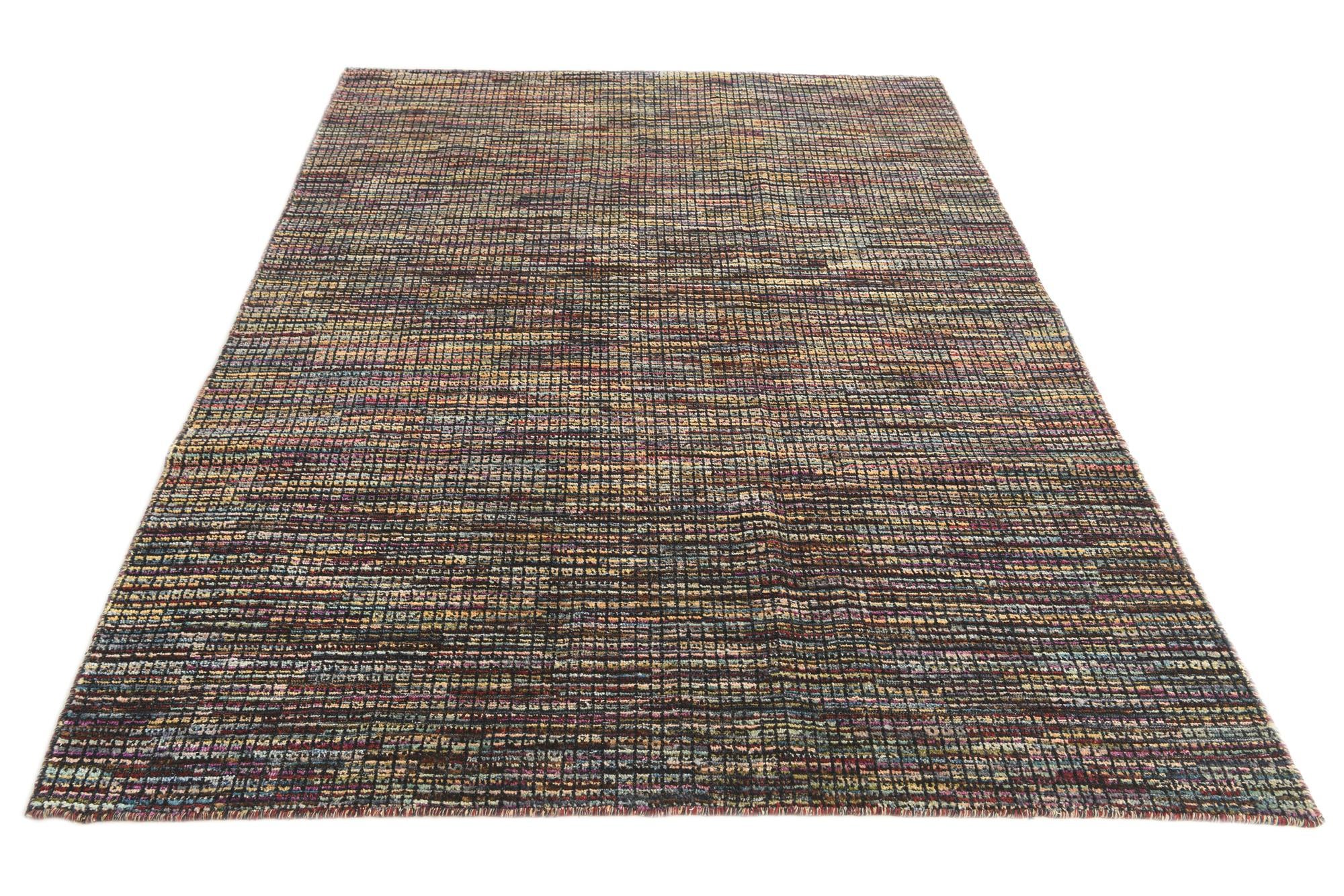 5' 5 x 8' Hand Knotted Darya Wool Rug