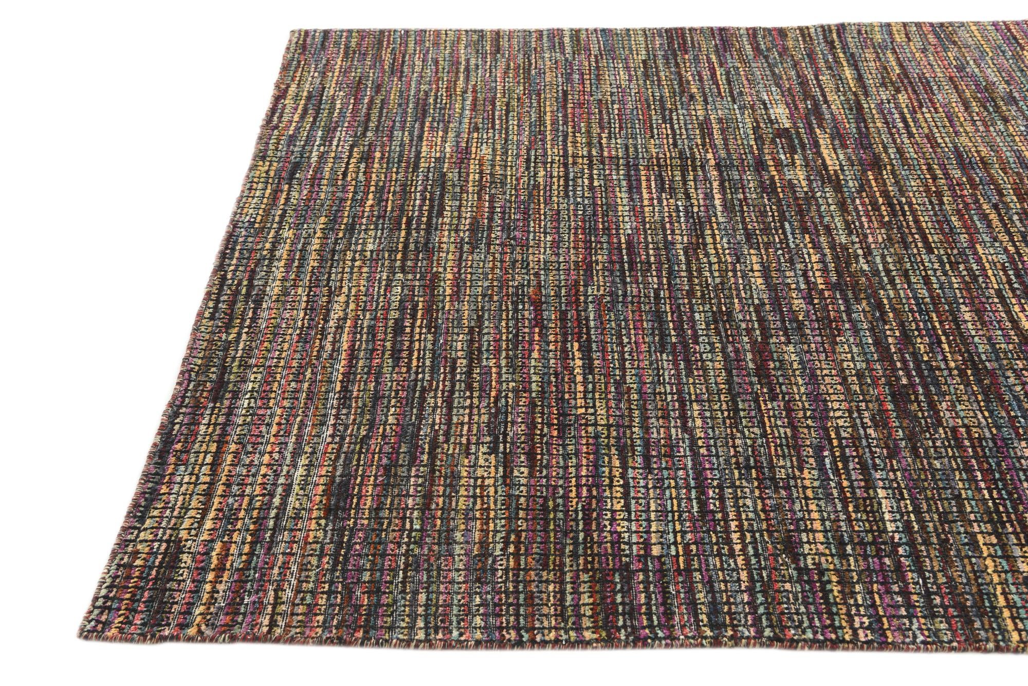 5' 5 x 8' Hand Knotted Darya Wool Rug