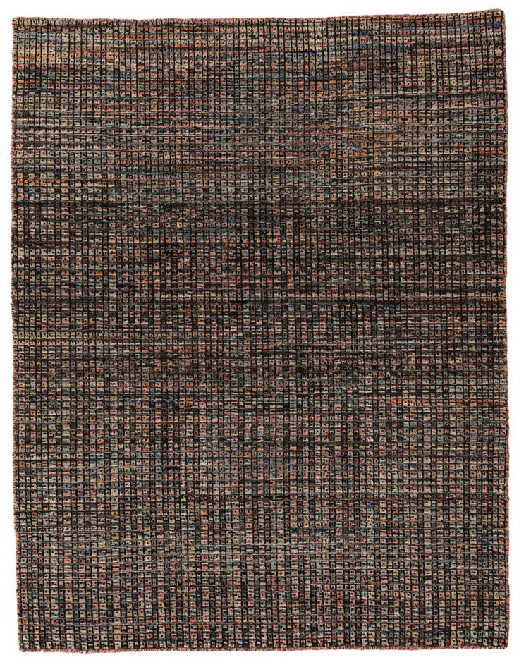 Detail image of 5' x 6' 9 Hand Knotted Darya Wool Rug