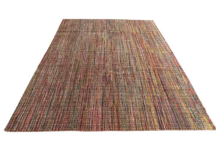 7' x 9' 7 Hand Knotted Darya Wool Rug