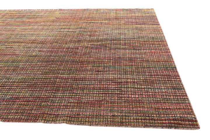 7' x 9' 7 Hand Knotted Darya Wool Rug