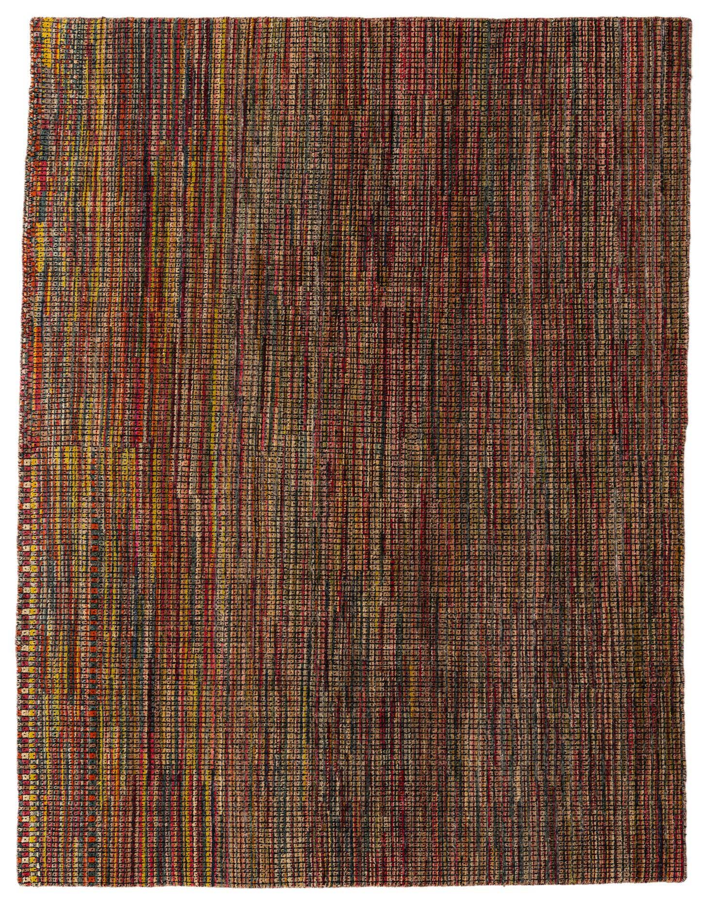7' x 9' 7 Hand Knotted Darya Wool Rug