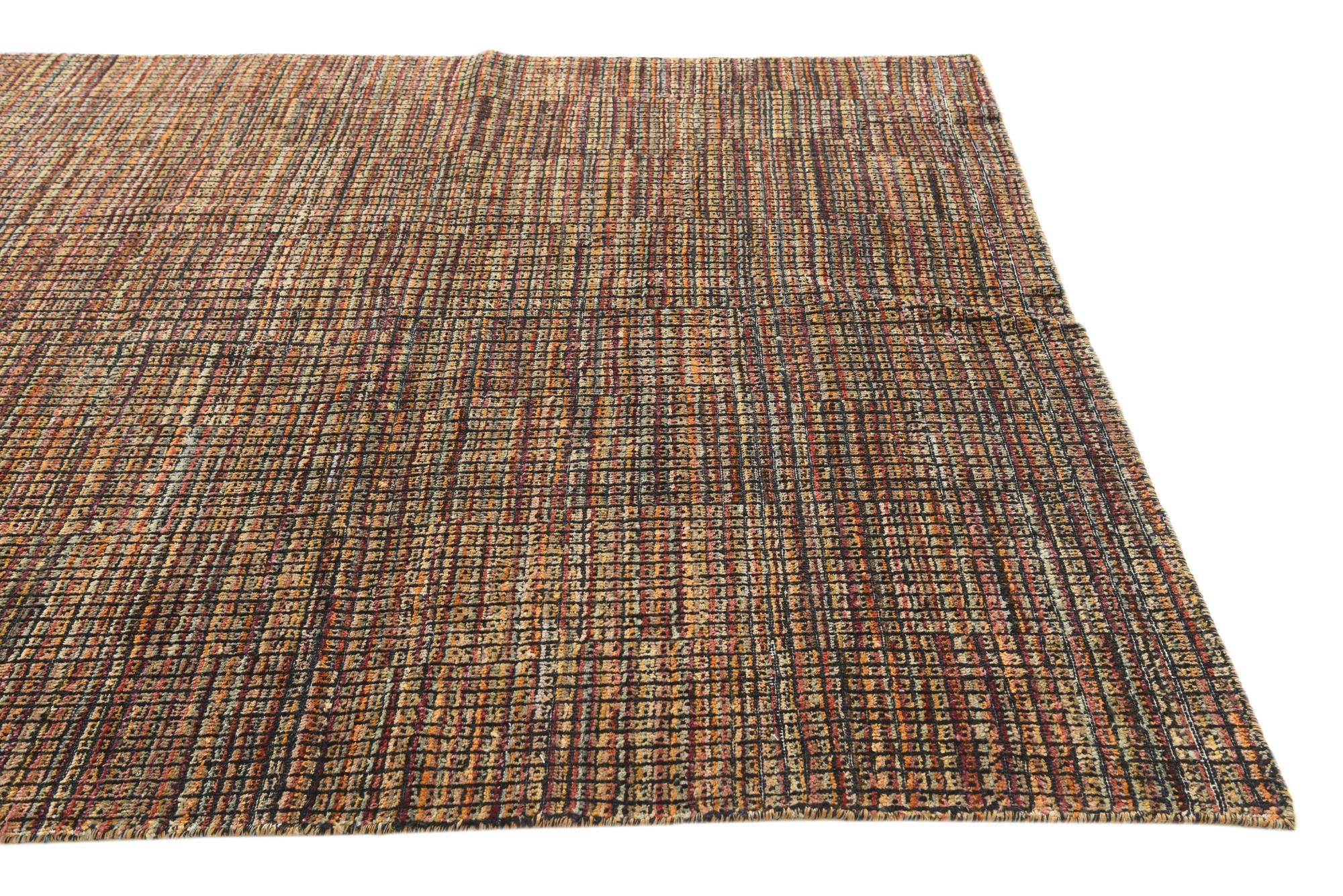 5' 5 x 8' 9 Hand Knotted Darya Wool Rug