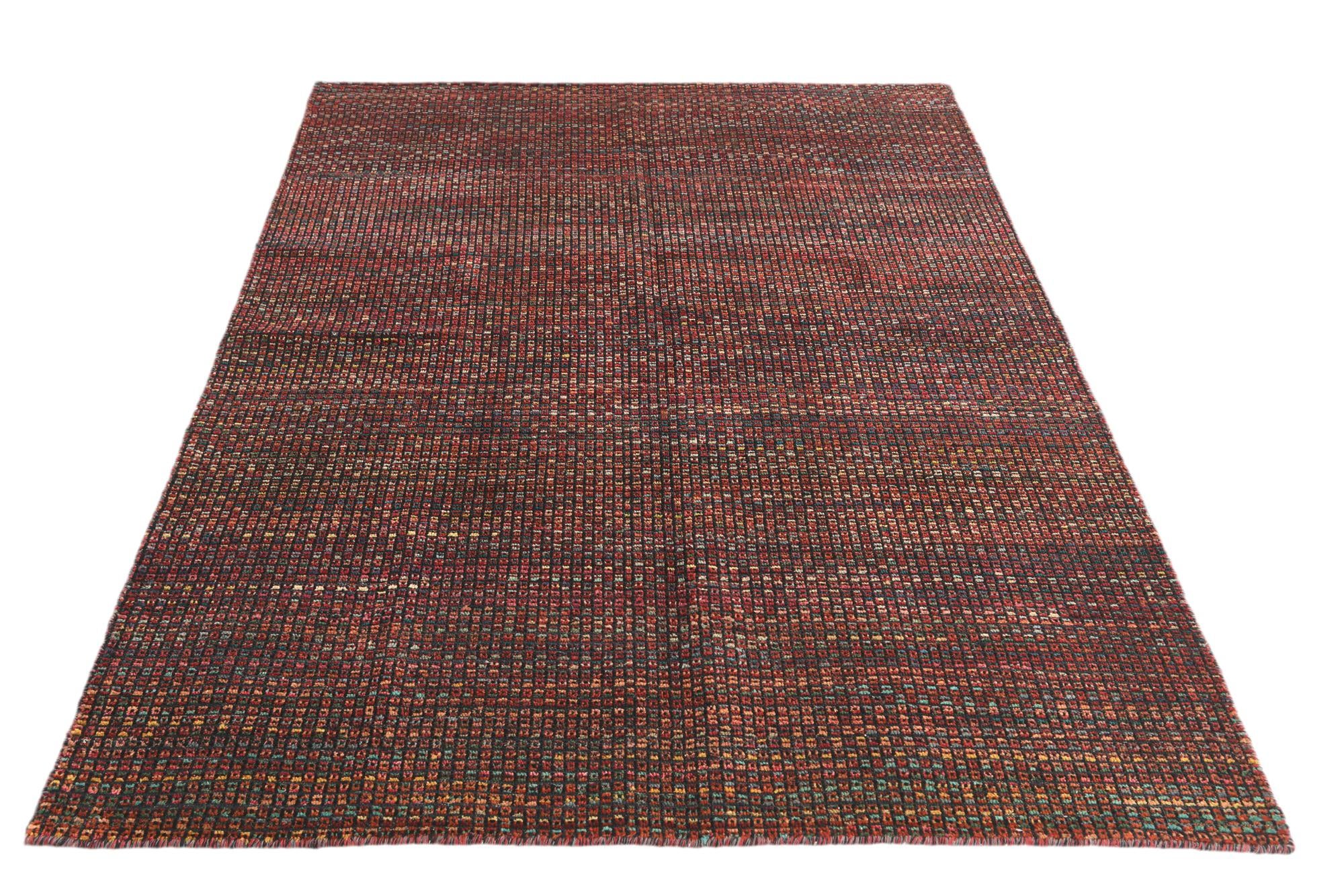 5' x 7' Hand Knotted Darya Wool Rug